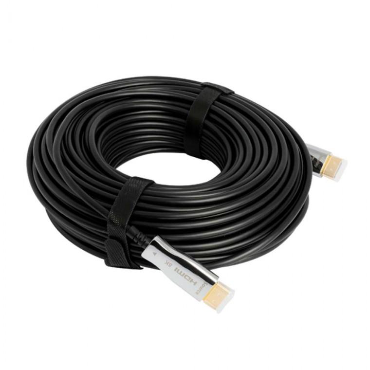 8K 4K HDMI V2.0 하이브리드 광케이블 50M 고화질 화면 전송속도 48GBPS 컴퓨터 PC 데스크탑 TV