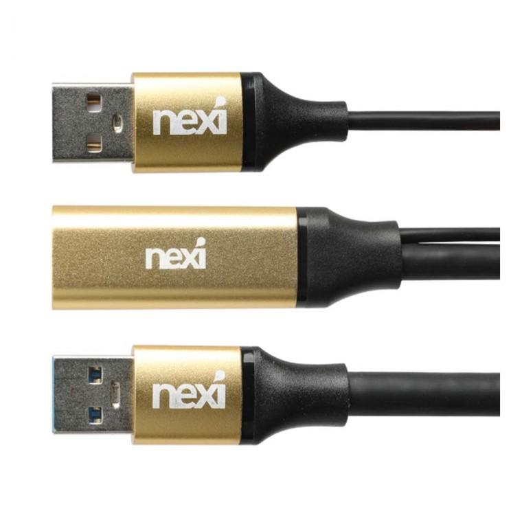 USB3.0 A타입 MF 리피터 케이블 30M 노트북 컴퓨터 PC 무선랜카드 3D프린터 웹캠 데이터 전송속도 5GBPS