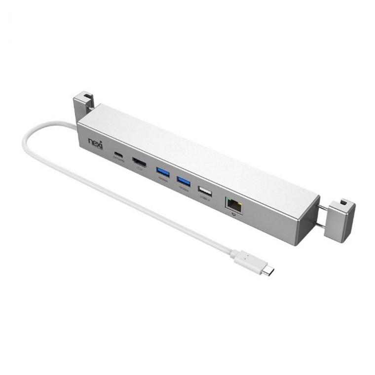 4K USB3.1 HDMI C타입 서피스 도킹스테이션 미러링 고화질화면 노트북 PC 컴퓨터 TV 전송속도 1GBPS