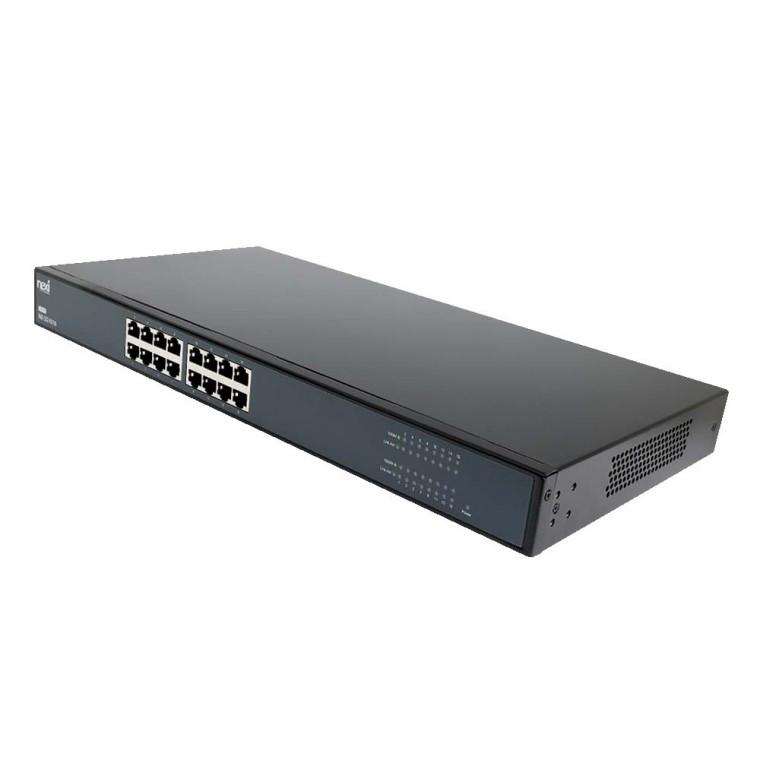 16포트 기가비트 스위칭허브 네트워크 트래픽방지 무선AP 노트북 컴퓨터 PC 공유기 이더넷 전송속도 1GBPS