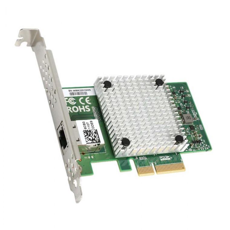 PCI-E x4 서버 랜카드 유선 네트워크 전송속도 10GBPS 고화질영상 스트리밍 대용량작업 컴퓨터 PC 데스크탑