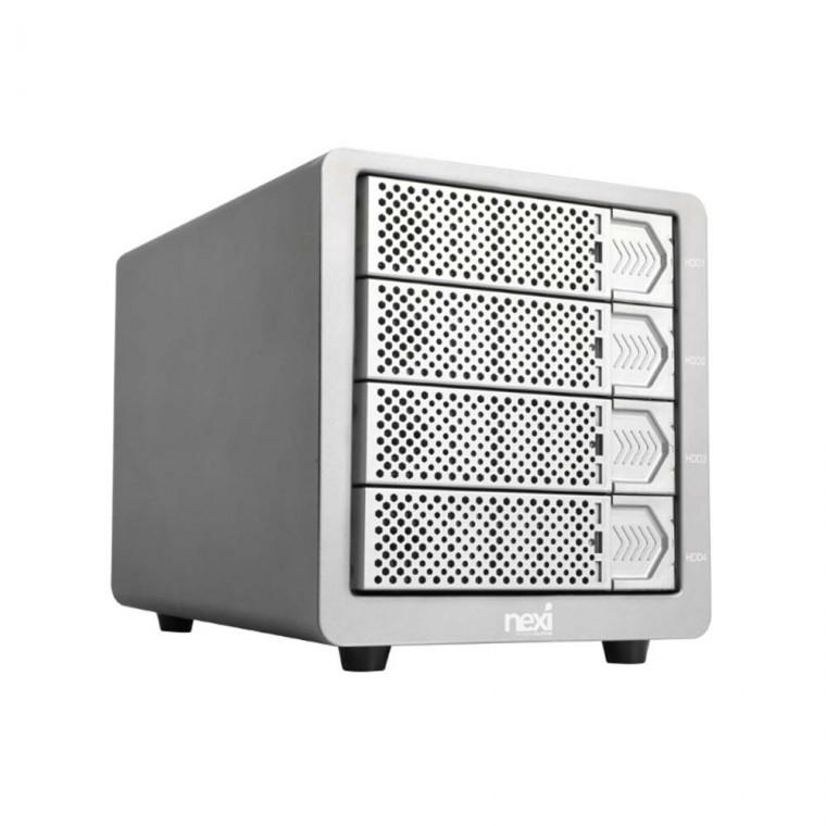 USB3.0 데이터 스토리지 4베이 전송속도 5GBPS 노트북 PC 컴퓨터 대용량 32TB 발열배출 쿨링팬 기능
