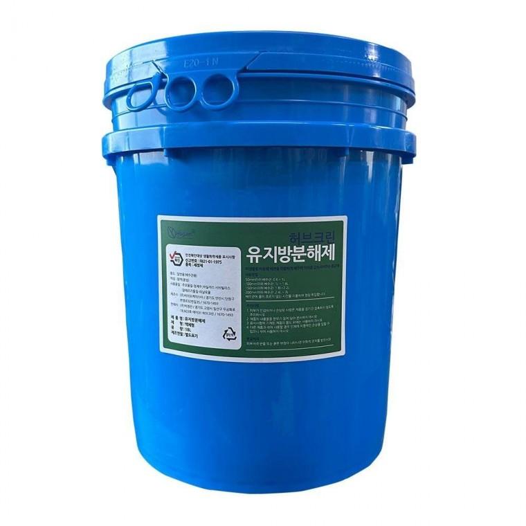 배관 세척제 유지방 분해제 배수구 기름때 제거제 18L