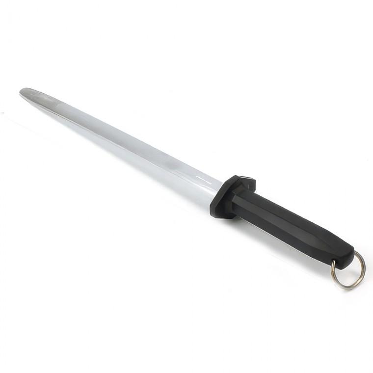 업소용 칼갈이 봉 반달 야스리 연마스틸 날길이 31cm