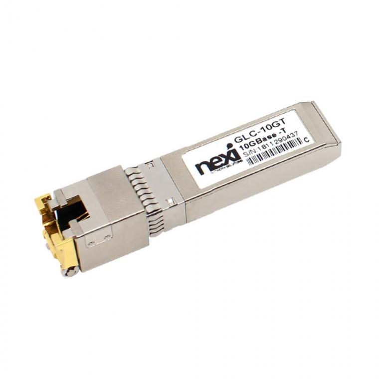 GLC 10GT MINI GBIC 모듈 최대거리 30M 네트워크 전송속도 10GBPS 라우터 NAS 스위치 RJ45 공급전원 3.3V