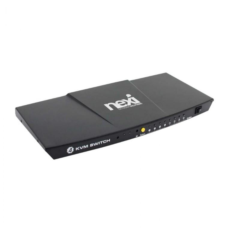 4K USB HDMI KVM 스위치 4포트 고화질 모니터화면 4대제어 30HZ 노트북 PC 컴퓨터 데스크탑 DC5V 2A
