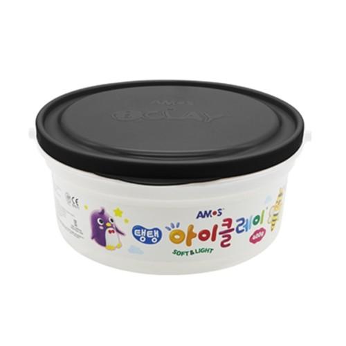 아모스 23000 탱탱아이클레이 400g 검정 점토 / 버켓