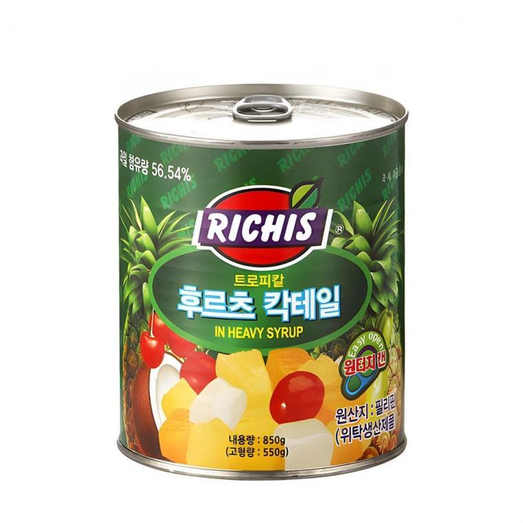 디저트캔 간편 과일 MIX 850g