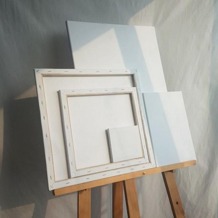 캔버스 화이트 무지 그림 액자 사이즈 30X50
