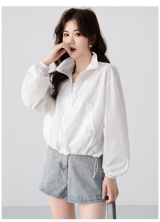 데일리 라이트 크링클 집업 바람막이 점퍼