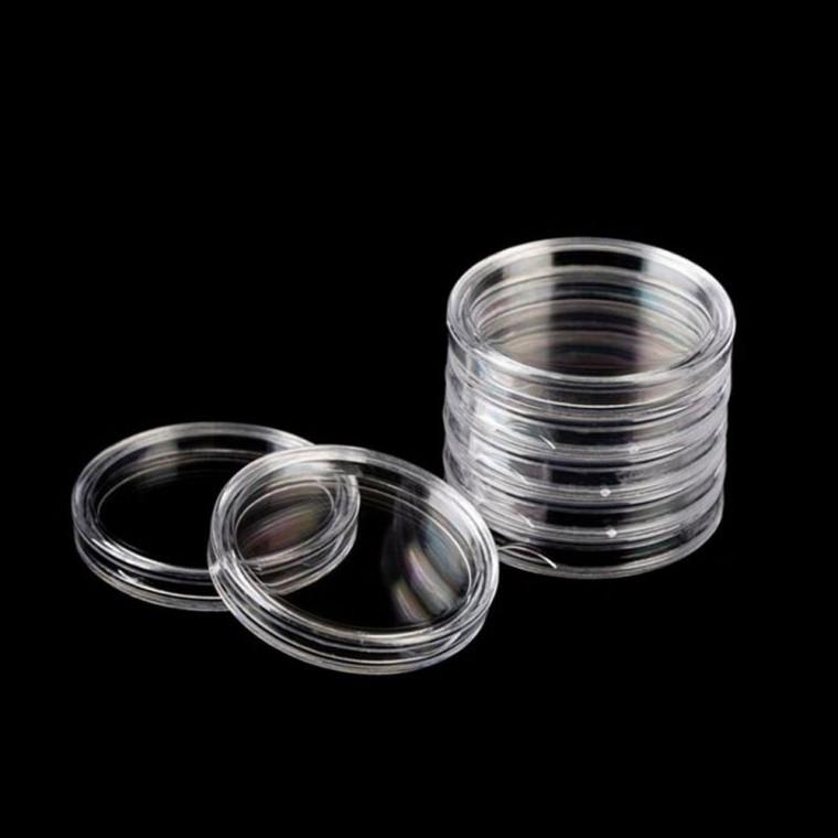 수집품 코인 캡슐 보관 보관 100p 27mm 25mm 동전