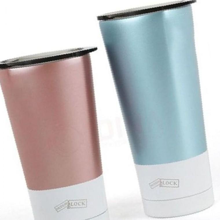 텀블러 보틀 머그컵 보냉 핑크 보온병 470ml