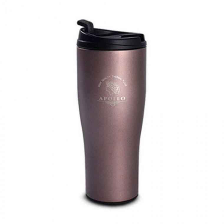 브라운 초등 입학 스텐 물통 보틀 중등 텀블러 350ml 물병
