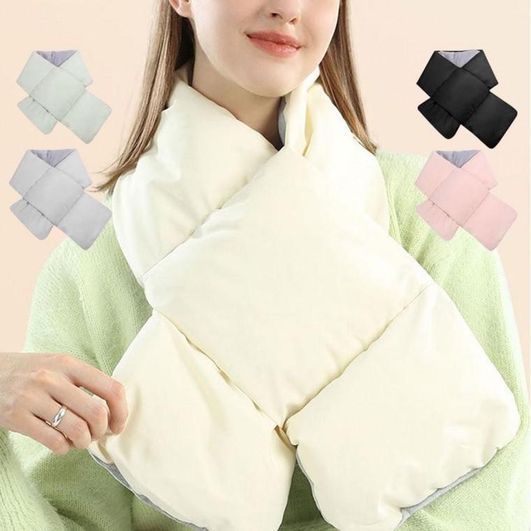 패션 겨울 방풍목도리 패딩목도리 정전기방지 와이드 휴대용 데일리 패딩