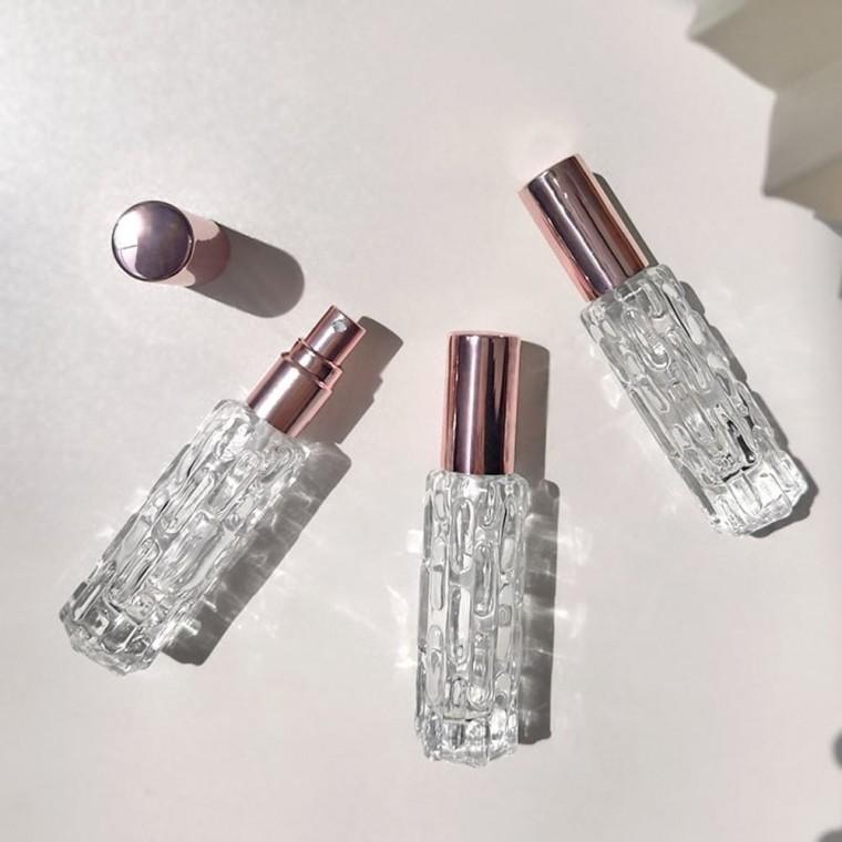 YJR  유리 향수 공병 4종세트 휴대용 리필 미니 스프레이 향수병 10ml 15ml