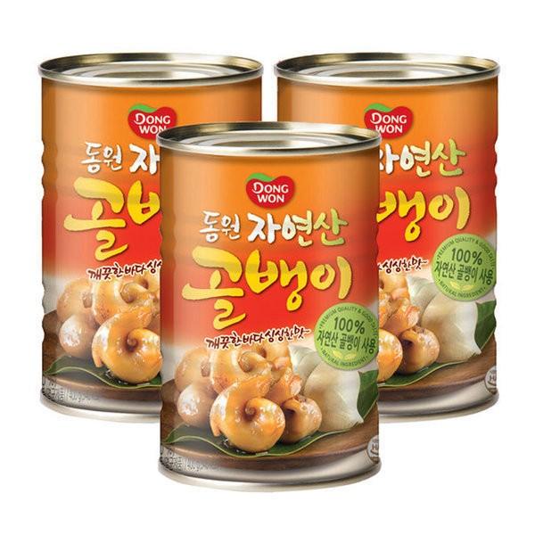 자연산 골뱅이 400g 3캔