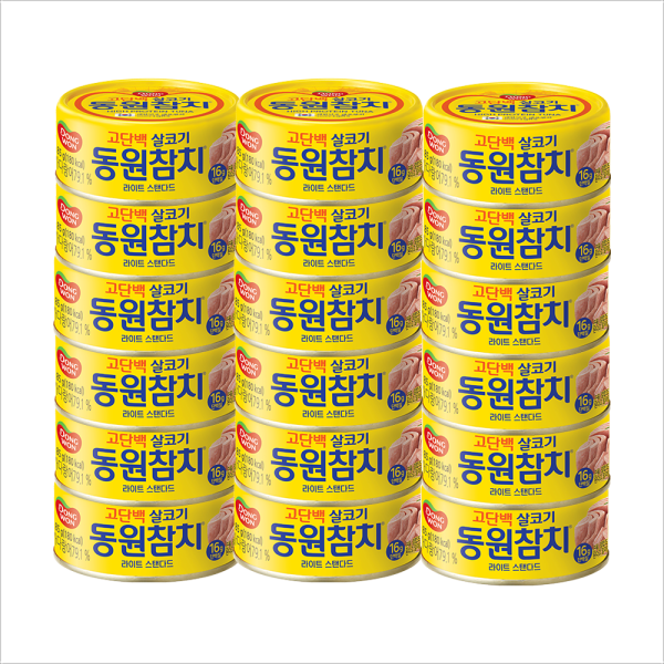 동원 살코기 참치 85g x18캔