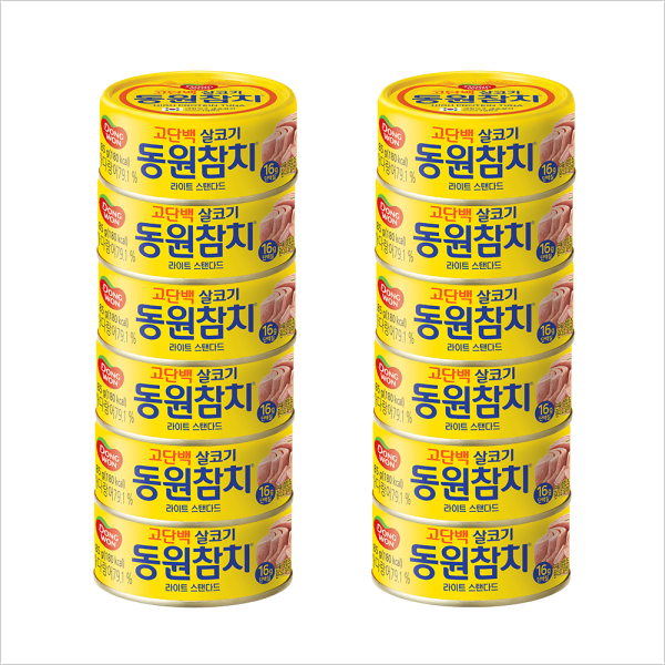 동원참치 라이트스탠다드 85g x12캔