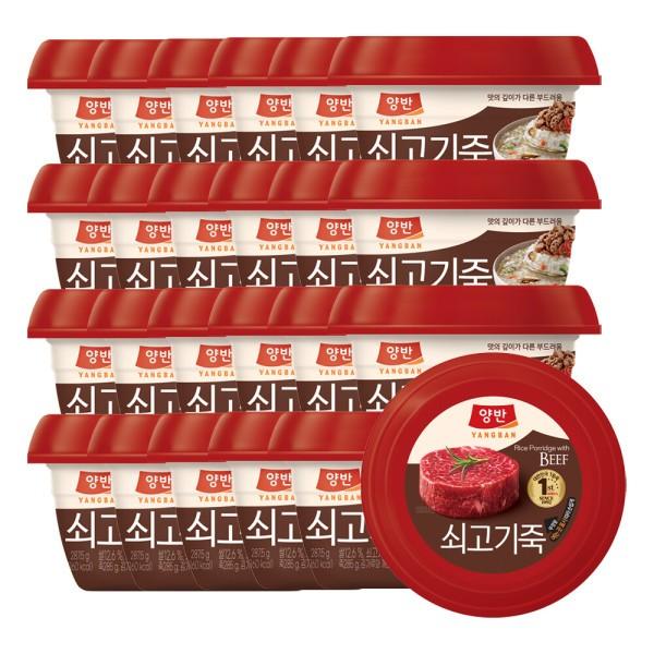 동원 양반 쇠고기죽 285g 24개