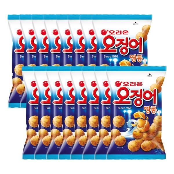 오리온 오징어땅콩 98g x 16개 (박스)