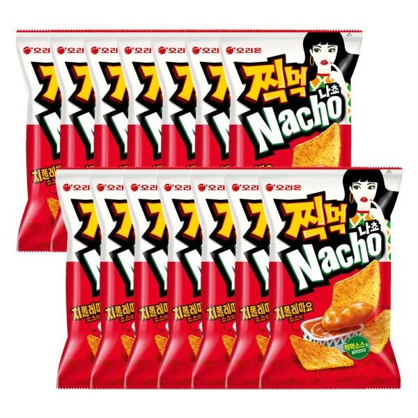 오리온 찍먹 나쵸 치폴레마요 84g x14입 (1박스)