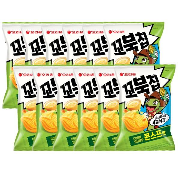 꼬북칩 콘스프맛 80g x 12입 (box)
