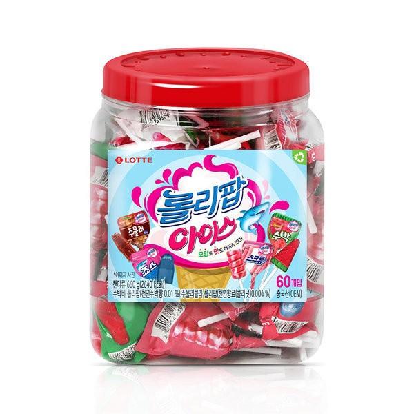롤리팝 아이스 660g막대사탕 60입2통