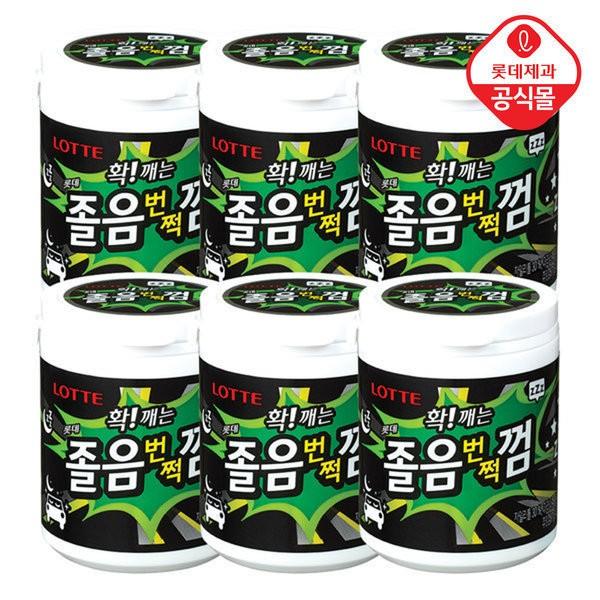 졸음번쩍껌 87g X 6입
