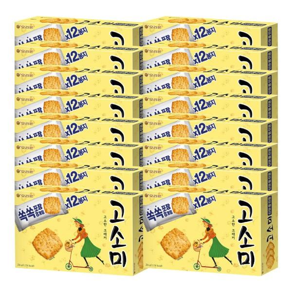 오리온 고소미 12P 소포장 216g x16개 (1박스)