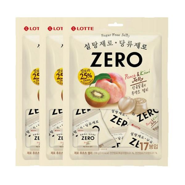 제로 후르츠 젤리 238g 3팩