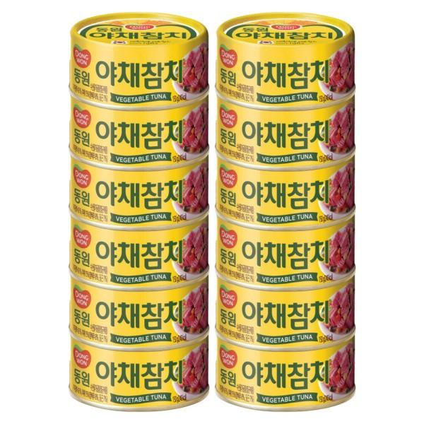 야채참치 150g 12캔