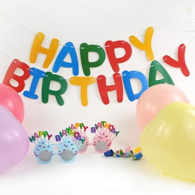 생일 파티세트 랜덤발송 생일파티 이벤트 풍선 장식 파티용품