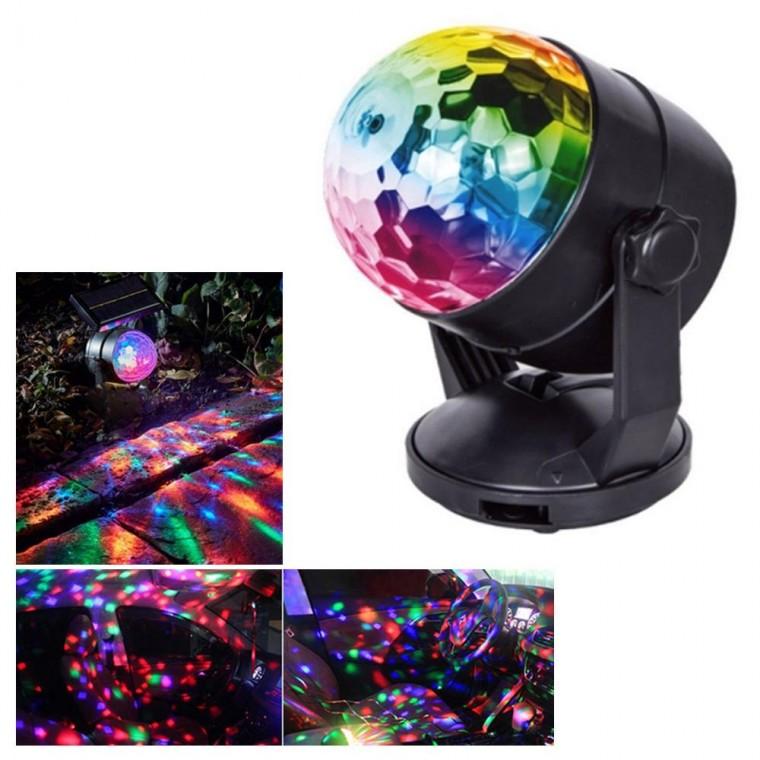 7가지 LED 색상 디스코 주방 인테리어 미러볼 기구 파티조명 디스코