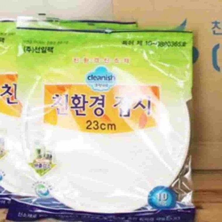 접시230 1000개입 받침접시 일회용파티그릇 1회용앞접시 생일파티일회용접시
