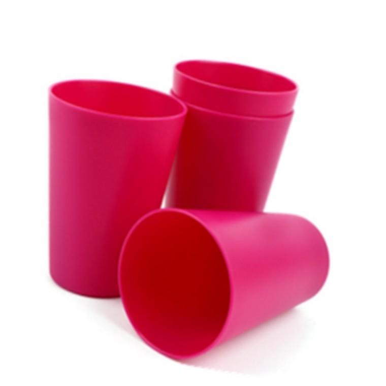 파티컵 4P 깨지지않는컵 컬러파티컵4p