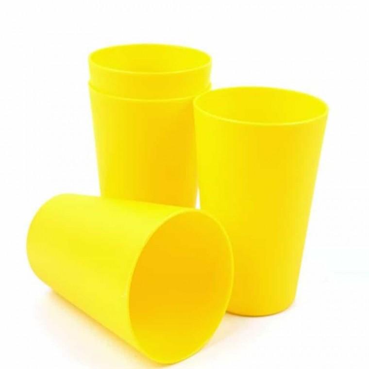 파티컵 4P 특이한잔 플라스틱컵 파티잔 물컵