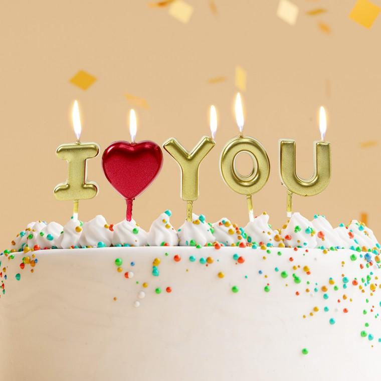 알러뷰 생일초 3p세트 생일파티초