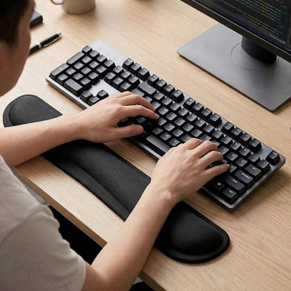 키보드 손목 받침대 장시간 타이핑 피로 완화 사무용 오피스 쿠션