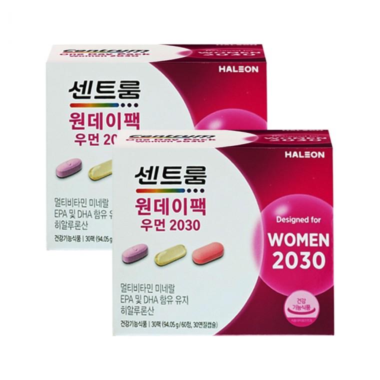 센트룸 원데이팩 우먼 2030 3135mg x 30팩 2박스