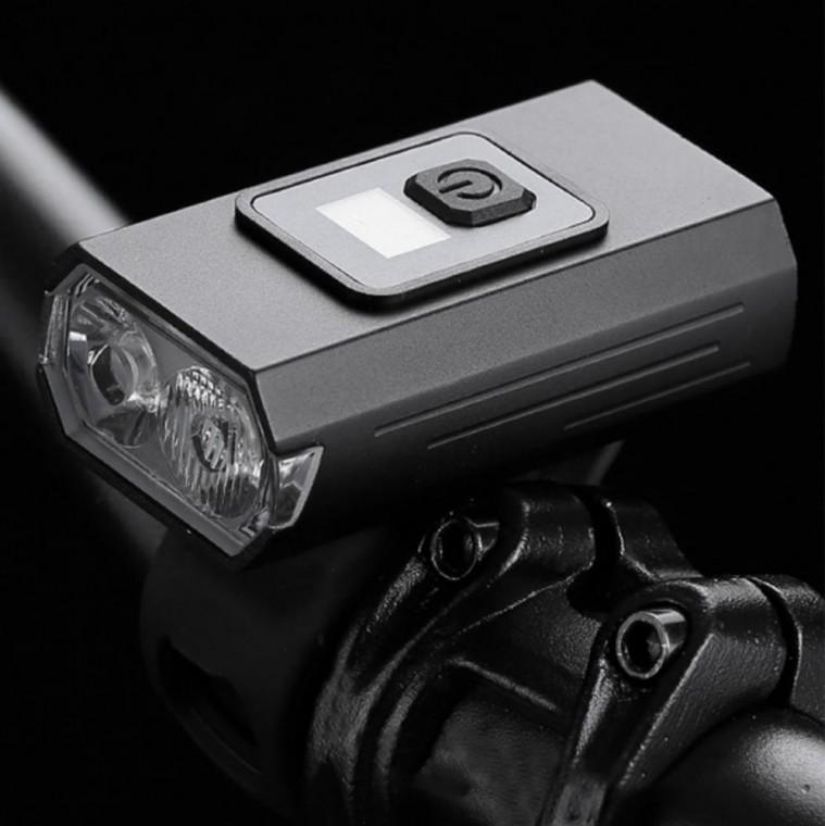 USB 충전형 안전 조명 방수 자전거 전조등 후미등
