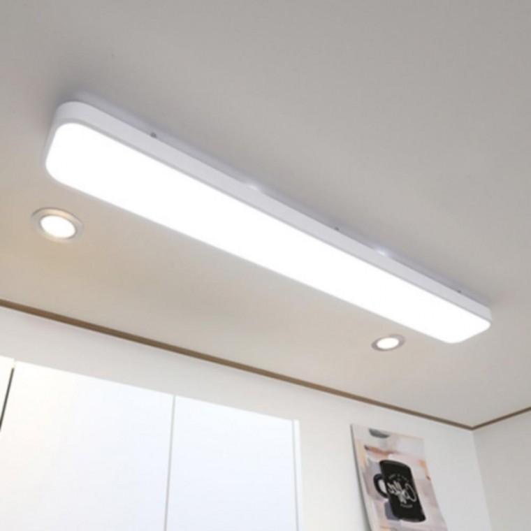 LED 50W 주광 주백 주방등 마빈 화이트 블랙 국산 KC