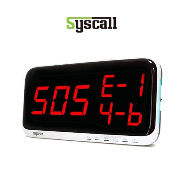 씨스콜 호출벨 수신기 (모니터) SR-A330 시스콜 호출벨 번호판 (3자리수3칸) 48가지 벨소리와 보이스