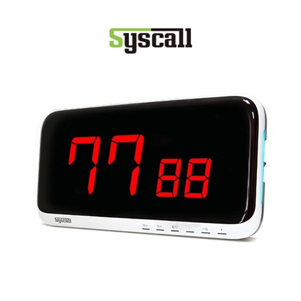 씨스콜 호출벨 수신기 (모니터) SR-A2002 시스콜 호출벨 번호판 (2자리수2칸) 48가지 벨소리와 보이스