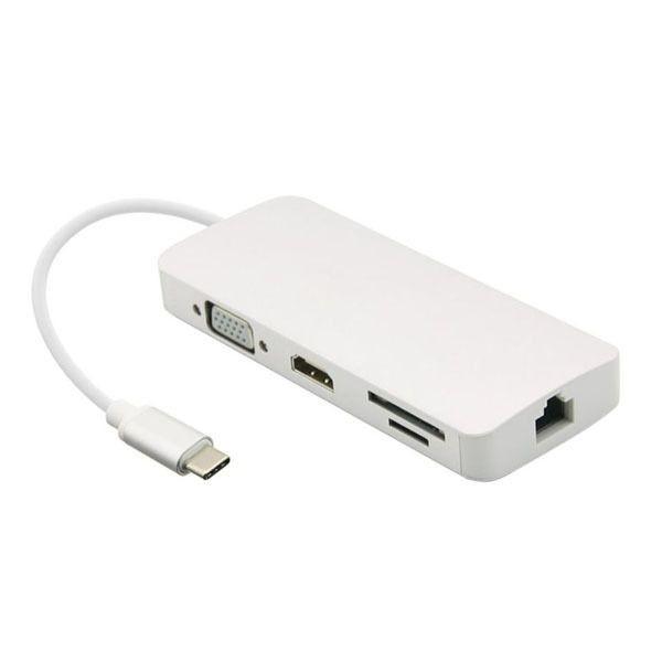 USB 3.1 멀티 컨버터 TYPE C 컨버터 허브기 공유기