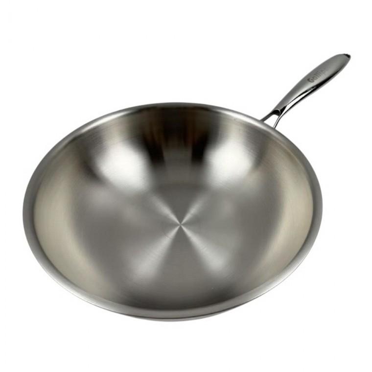 갤러팟 프리미엄 통5중 316 스테인리스 웍(WOK) 28cm