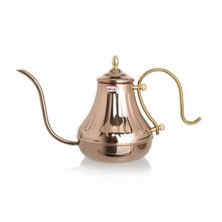 홈아트 티타늄 로즈골드 드립포트 커피 주전자 1000ml
