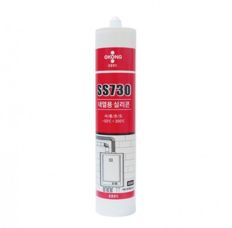 오공 내열용 실리콘 실란트 보일러 연통 SS730 300ml -1박스25개