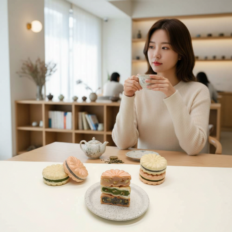 달콤한 노오븐 모나카 한 달 DIY