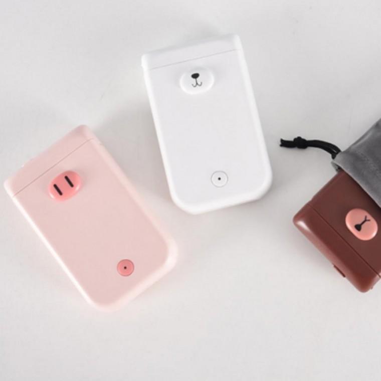 좋은 카피어랜드 라벨프린터기 세트 (D30S브라운+파우치.라벨지3개) 개(1개입)