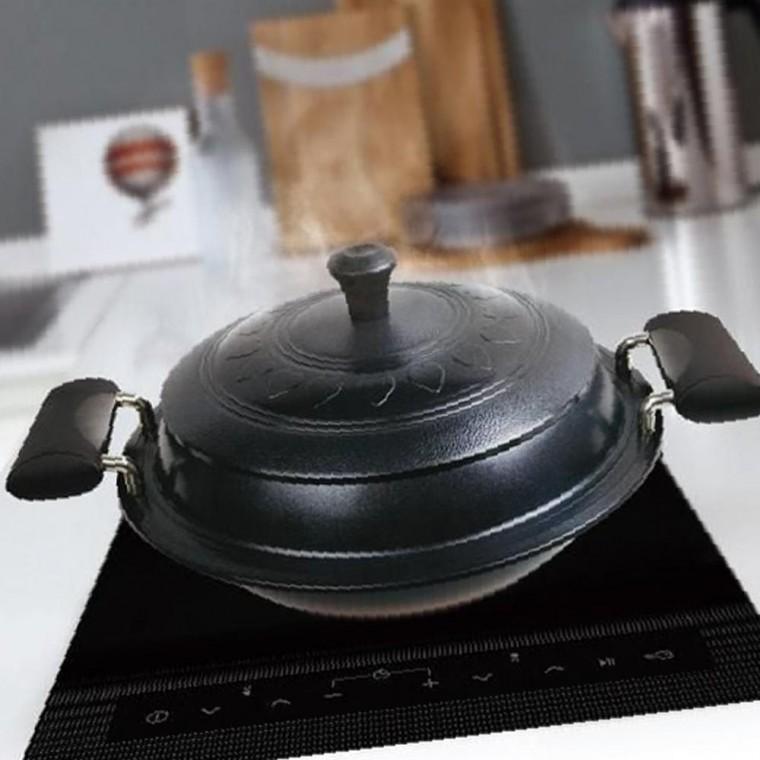 전통 시골가마솥 20cm 대형 인덕션 W